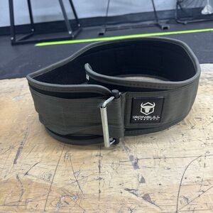 Iron bull weightlifting belt with quick release XXL